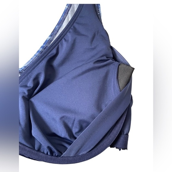 Lands’ End adjustable V-neck tankini size 14 - Picture 5 of 9